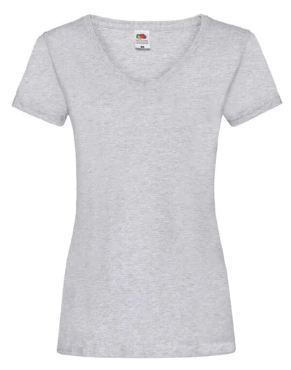 Ladies Valueweight V Neck T 61398