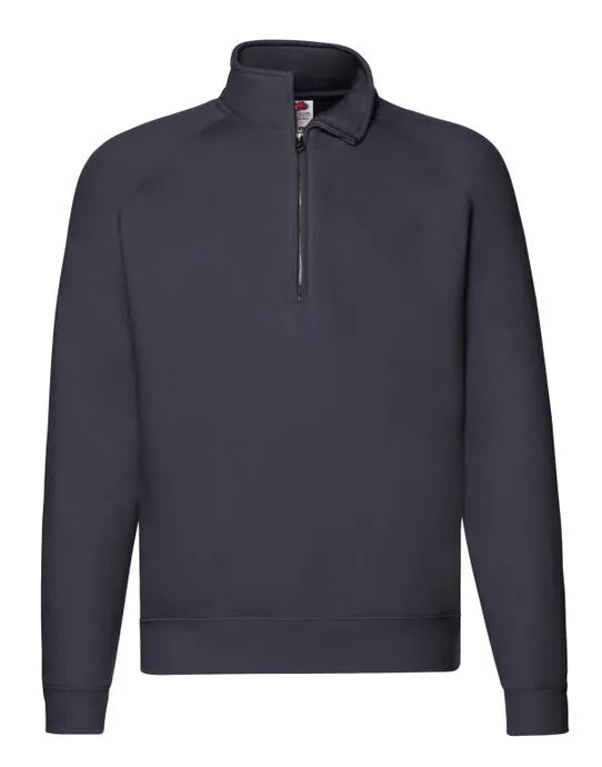 Mens Premium Zip Neck Sweat 62032