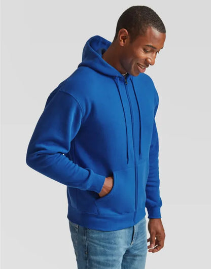 Mens Premium Hooded Sweat Jacket 62034