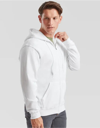 Mens Classic Hooded Sweat Jacket 62062