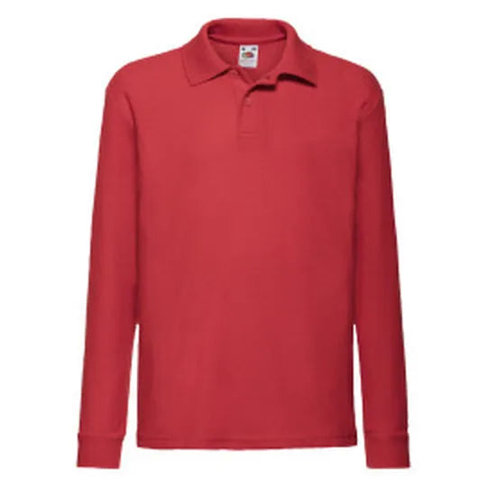 Kids 6535 Long Sleeve Polo 63201