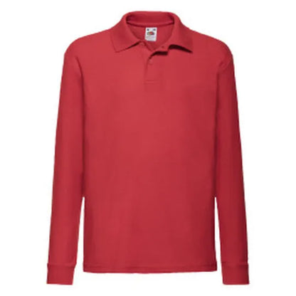 Kids 6535 Long Sleeve Polo 63201
