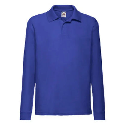 Kids 6535 Long Sleeve Polo 63201