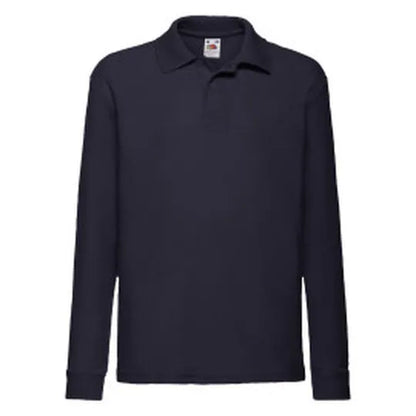 Kids 6535 Long Sleeve Polo 63201