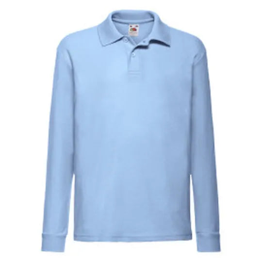 Kids 6535 Long Sleeve Polo 63201