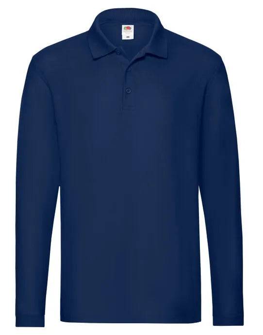 Mens Premium Long Sleeve Polo 63310