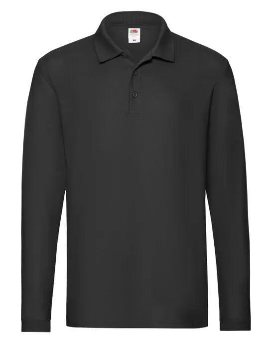 Mens Premium Long Sleeve Polo 63310