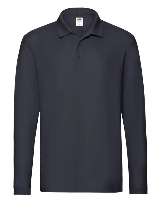 Mens Premium Long Sleeve Polo 63310