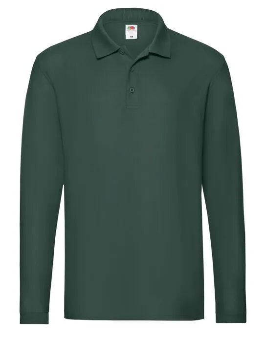 Mens Premium Long Sleeve Polo 63310