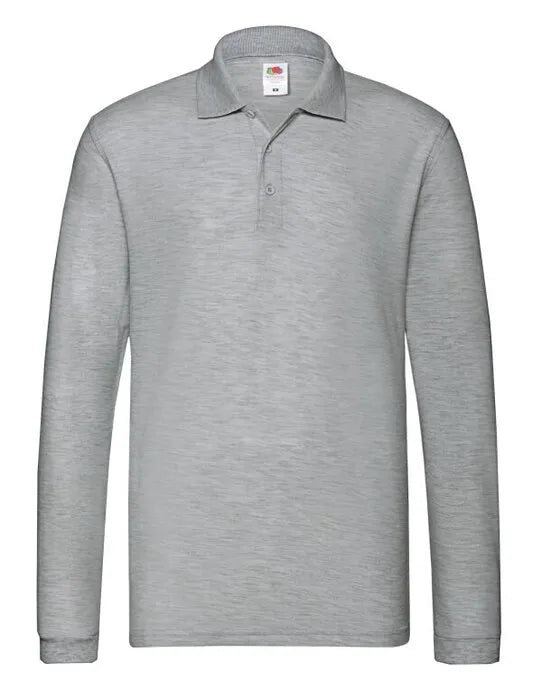 Mens Premium Long Sleeve Polo 63310
