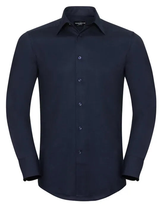 Russell Collection Men LS Tailor Oxford 922M