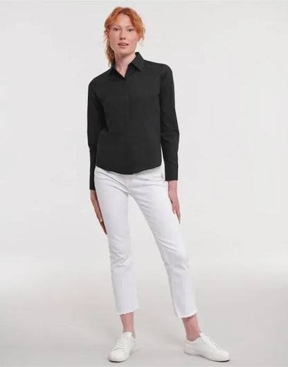 Russell Collection Lady LS Fitted Poplin 924F