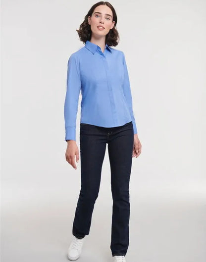 Russell Collection Lady LS Fitted Poplin 924F