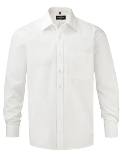 Russell Collection Mens LS PureCot Shirt 936M