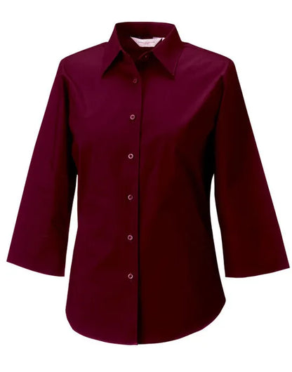 Russell Collection Lady 3/4 Stretch Shrt 946F