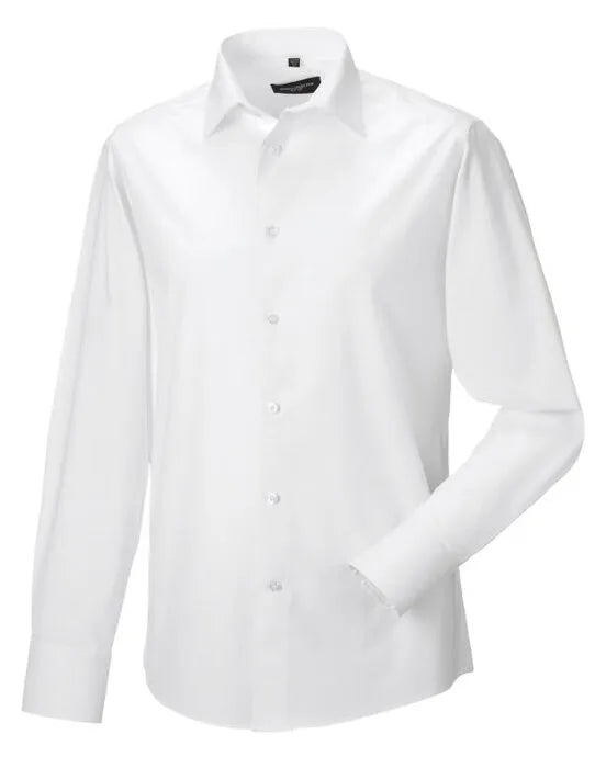 Russell Collection Mens LS Stretch Shirt 946M
