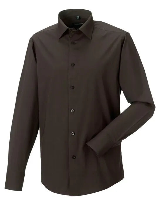 Russell Collection Mens LS Stretch Shirt 946M