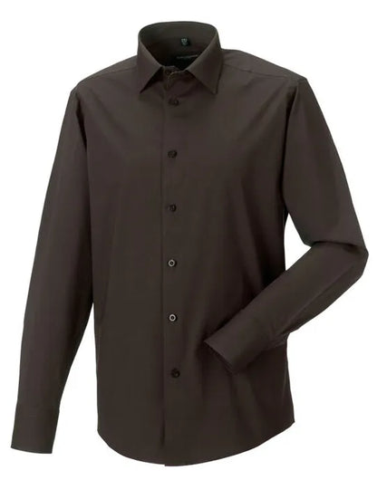 Russell Collection Mens LS Stretch Shirt 946M