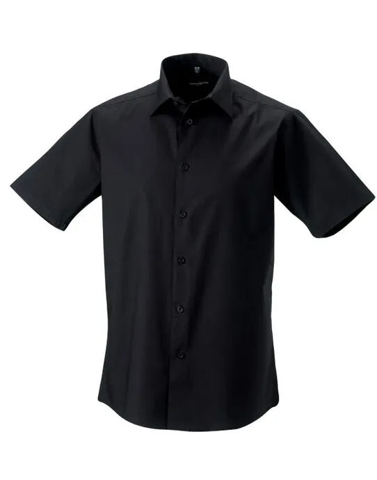 Russell Collection Mens SS Stretch Shirt 947M
