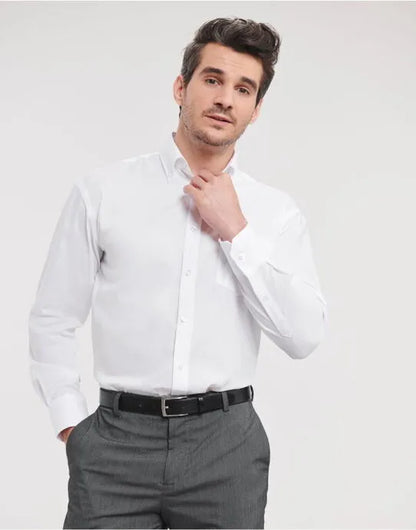 Russell Collection Mens LS NonIron Shirt 956M