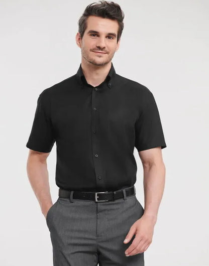 Russell Collection Mens SS NonIron Shirt 957M