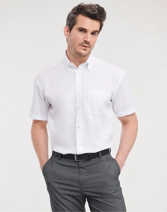 Russell Collection Mens SS NonIron Shirt 957M