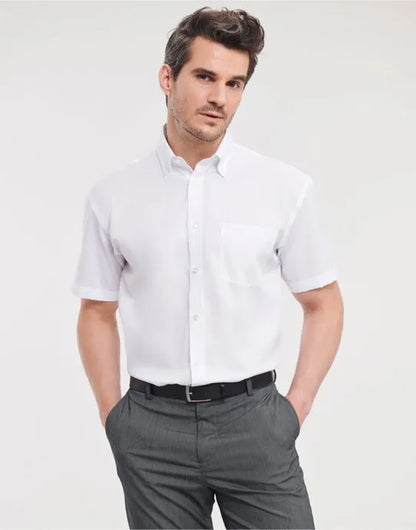 Russell Collection Mens SS NonIron Shirt 957M