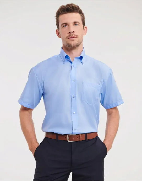 Russell Collection Mens SS NonIron Shirt 957M