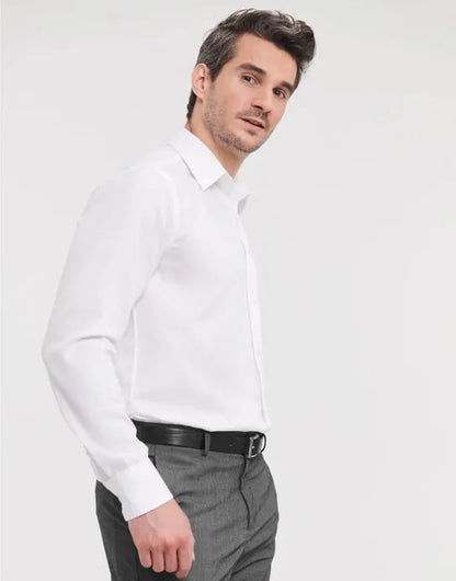 Russell Collection Men LS Tailor NonIron 958M