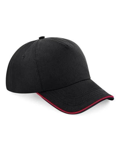 Beechfield Authentic 5 Panel Piped Peak B25C