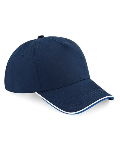 Beechfield Authentic 5 Panel Piped Peak B25C
