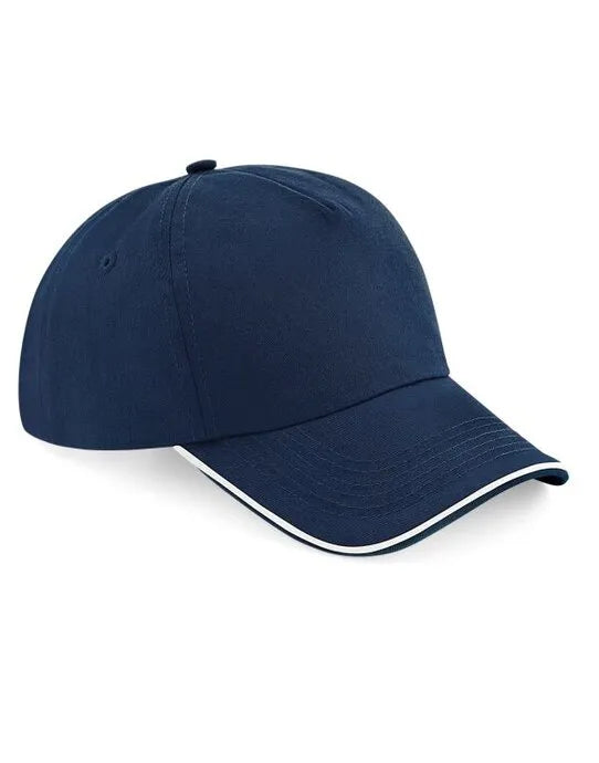 Beechfield Authentic 5 Panel Piped Peak B25C