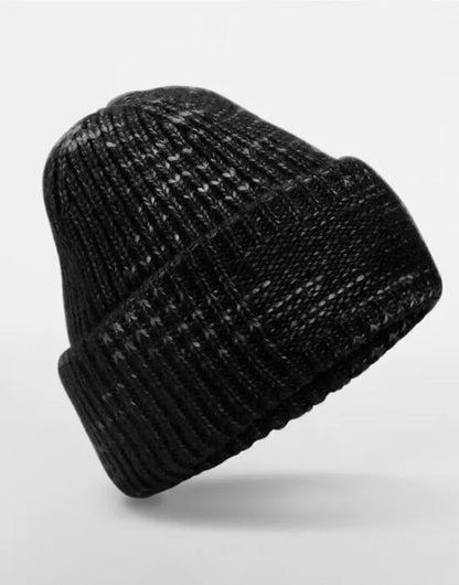 Beechfield Chunky Knitted Patch Beanie B330R
