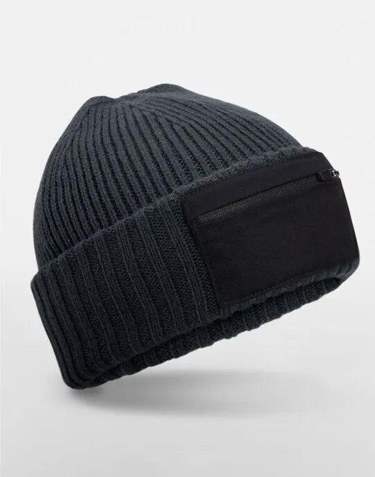 Beechfield Zip Patch Beanie B334R