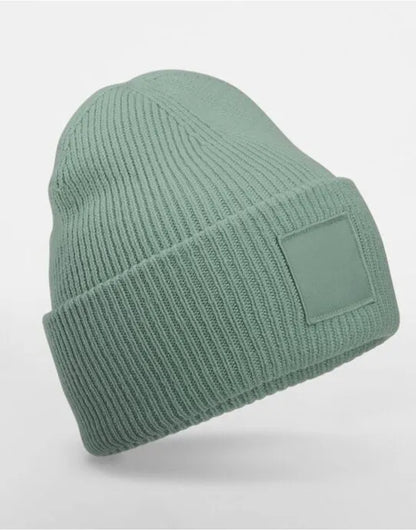 Beechfield Deep Cuff Tonal Patch Beanie B336R