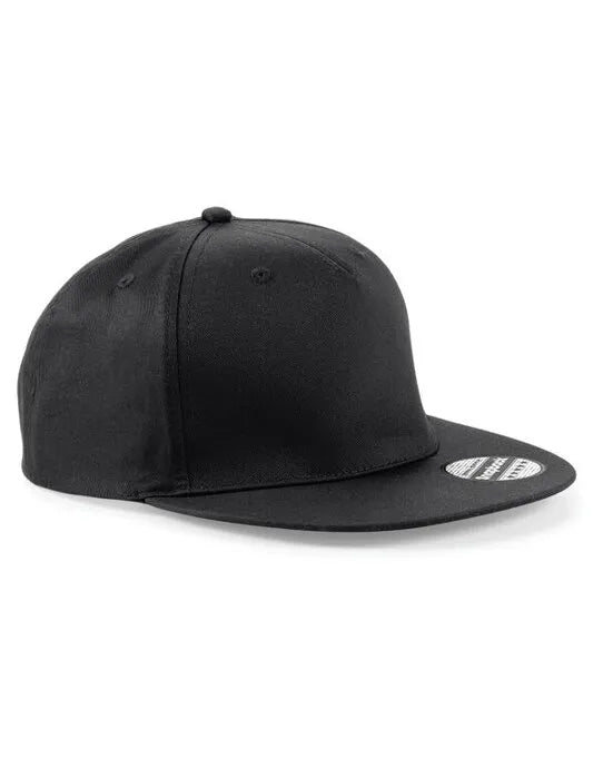 Beechfield 5 panel Snapback Rapper Cap B610