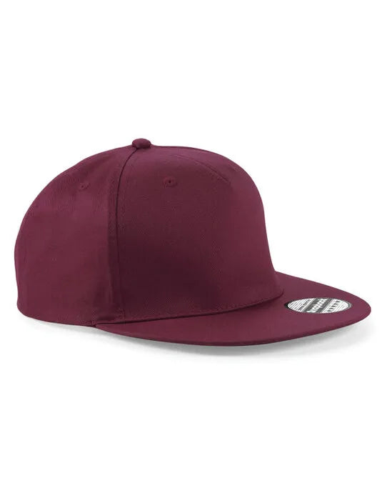 Beechfield 5 panel Snapback Rapper Cap B610