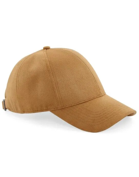 Beechfield Faux Suede 6 Panel Cap B656