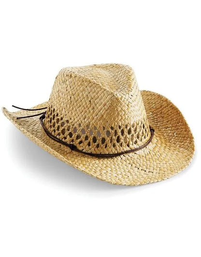 Beechfield Straw Cowboy Hat B735