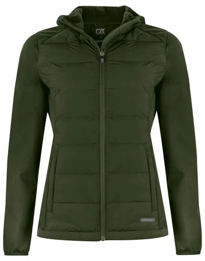 Cutter &amp; Buck - Oak Harbor Jacket Women - Ivy Green - Customisable OUTERWEAR