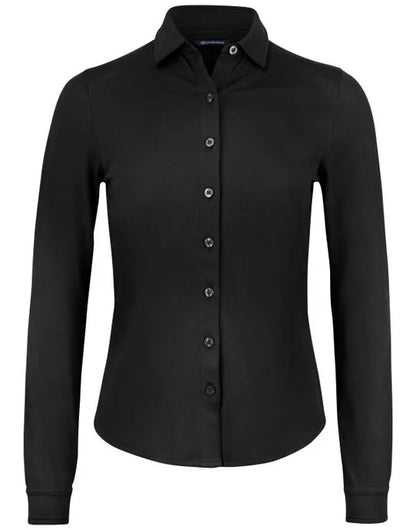 Cutter &amp; Buck - Advantage Shirt Women - Black - Customisable Shirts &amp; Blouses