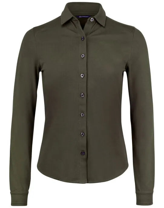 Cutter &amp; Buck - Advantage Shirt Women - Ivy Green - Customisable Shirts &amp; Blouses