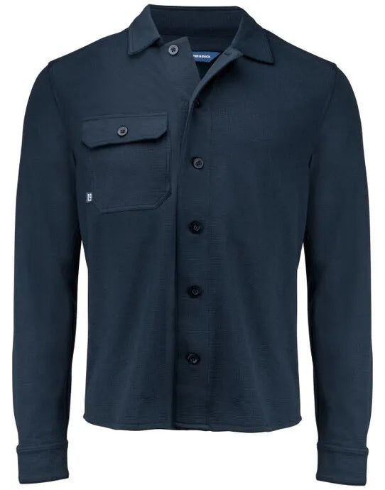 Cutter &amp; Buck - Advantage Leisure Shirt Men - Dark Navy - Customisable OUTERWEAR