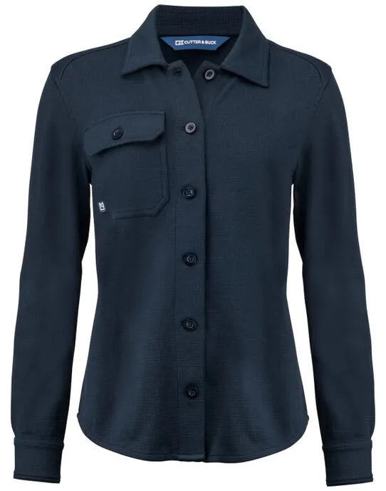 Cutter &amp; Buck - Advantage Leisure Shirt Women - Dark Navy - Customisable OUTERWEAR