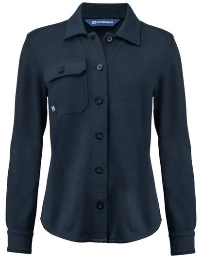 Cutter &amp; Buck - Advantage Leisure Shirt Women - Dark Navy - Customisable OUTERWEAR