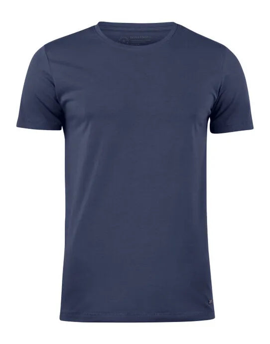 Cutter &amp; Buck - Manzanita Roundneck Men - Dark Navy - Customisable T-Shirt