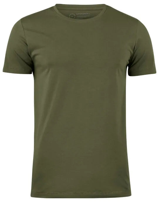 Cutter &amp; Buck - Manzanita Roundneck Men - Ivy Green - Customisable T-Shirt