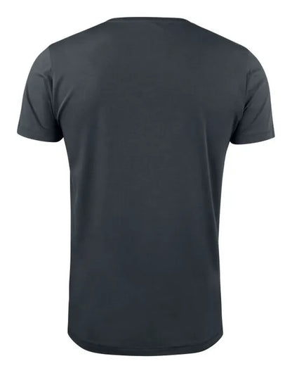 Cutter &amp; Buck - Manzanita Roundneck Men - Black - Customisable T-Shirt