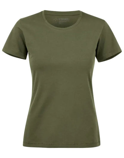 Cutter &amp; Buck - Manzanita Roundneck Women - Ivy Green - Customisable T-Shirt
