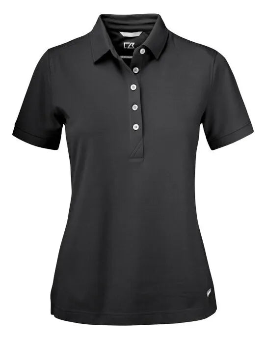 Cutter &amp; Buck - Advantage Polo Women - Black - Customisable POLO SHIRTS